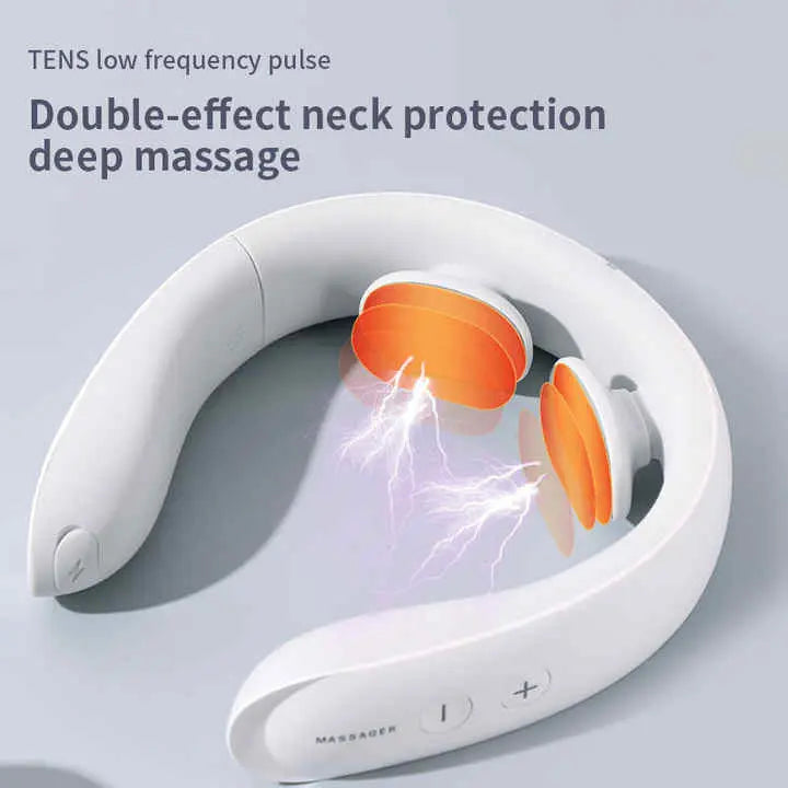 Intelligent Neck Massager with Heat Therapy for Neck and Shoulder Pain Relief Wholesale Hub