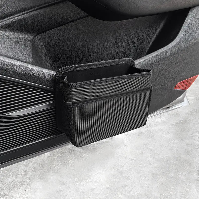Grey Upgraded Waterproof Car Storage Bag - Multi-Position Hanging Organizer Wholesale Hub