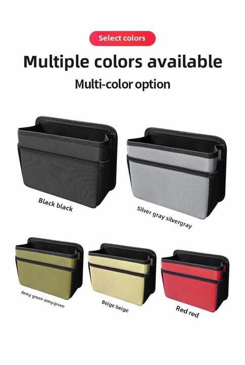 Grey Upgraded Waterproof Car Storage Bag - Multi-Position Hanging Organizer Wholesale Hub