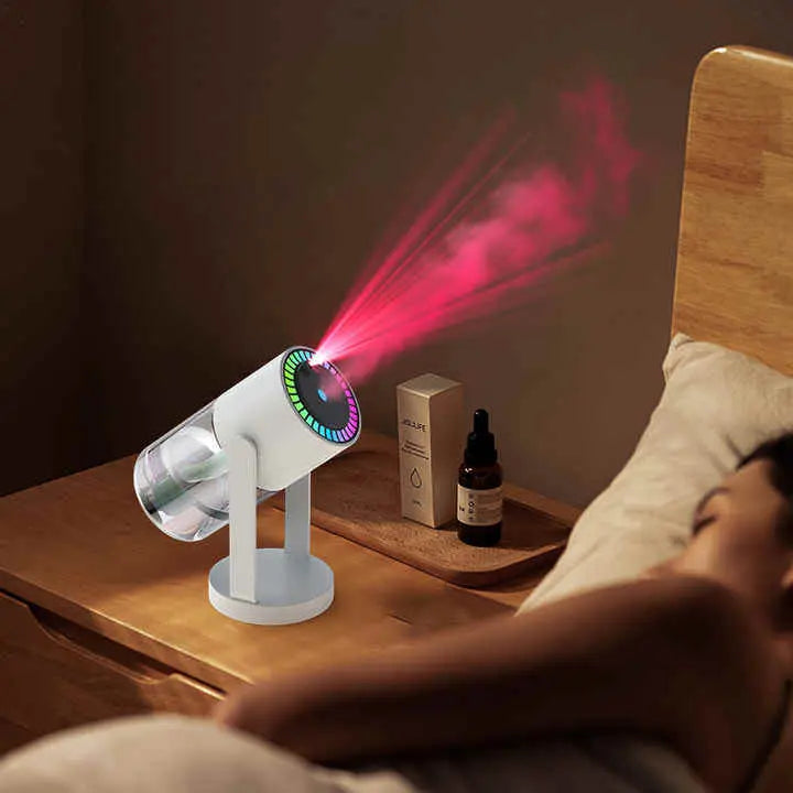 Pink Starry Sky Projection Humidifier – USB Ultrasonic Car and Home Air Humidifier, Mist Diffuser for Hydration Wholesale Hub