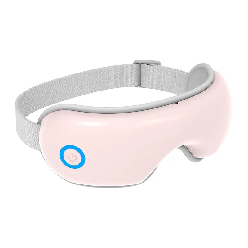 Pink Air Compression Eye Massager, Heated Eye Massager with Vibration & Bluetooth Music, Portable Eye Care Device Wholesale Hub