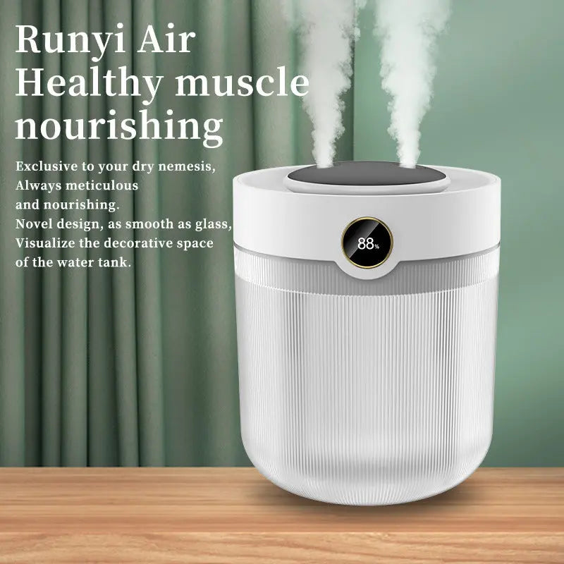 2000ML Large Capacity Humidifier with LED Display - Silent Cool Mist Air Humidifier for Home and Office Wholesale Hub