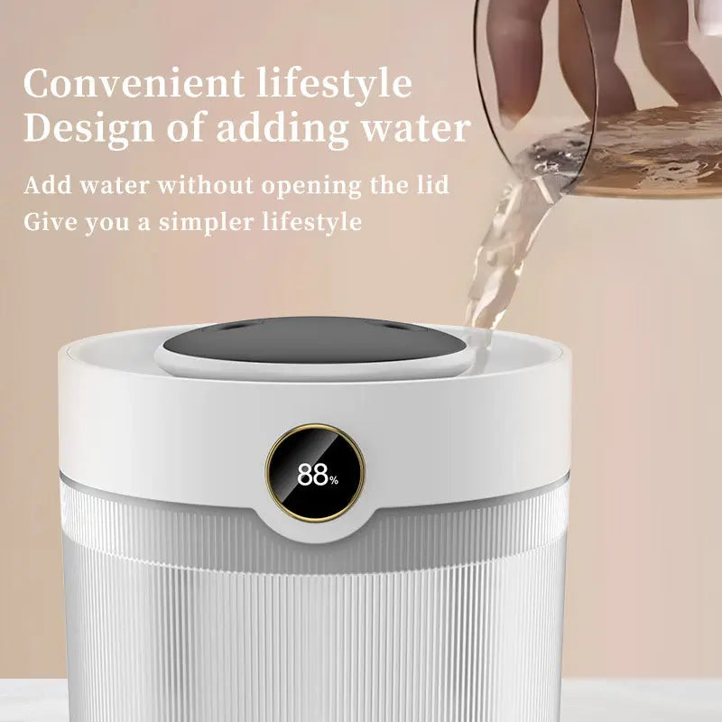 2000ML Large Capacity Humidifier with LED Display - Silent Cool Mist Air Humidifier for Home and Office Wholesale Hub