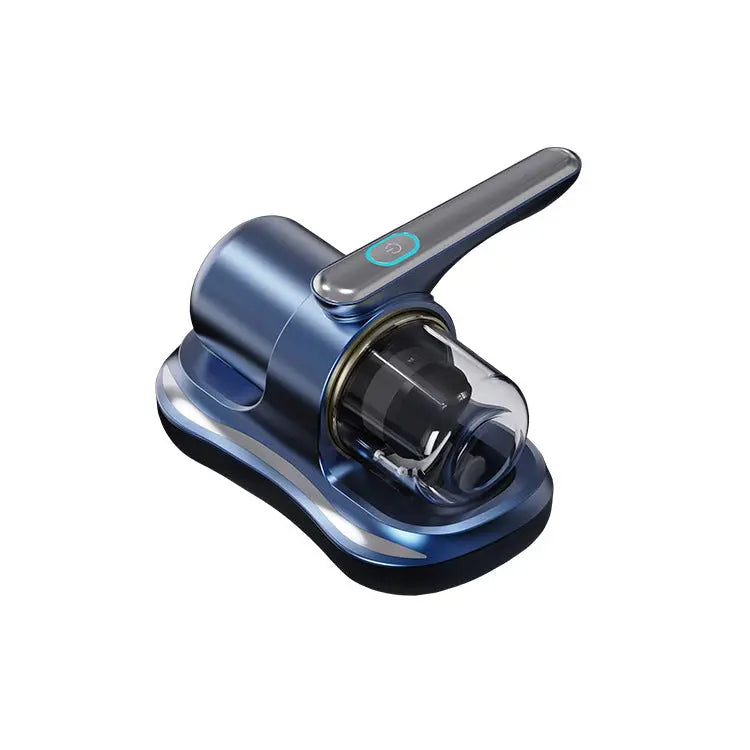 Blue Handheld Dust Mite Vacuum Cleaner - Cordless, High Suction Power, USB Rechargeable Wholesale Hub