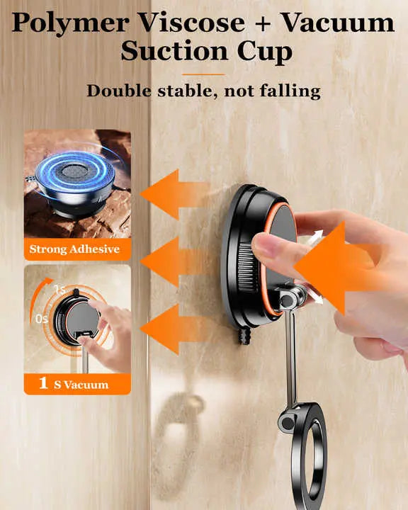360 Degree Rotating Magnetic Phone Holder - Strong Suction and Stable Design Wholesale Hub
