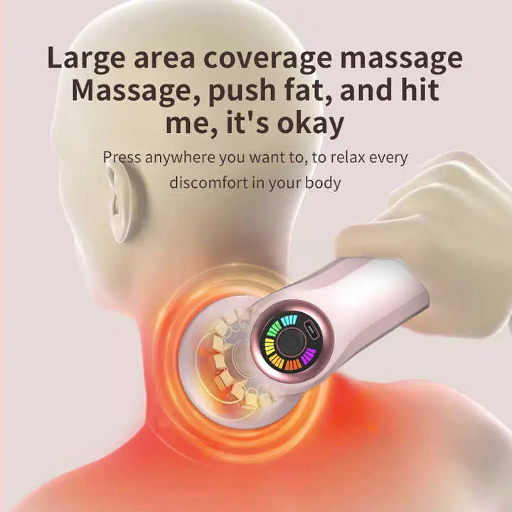 White Portable Electric Body Sculpting Massager - Slimming and Relaxation Tool Wholesale Hub