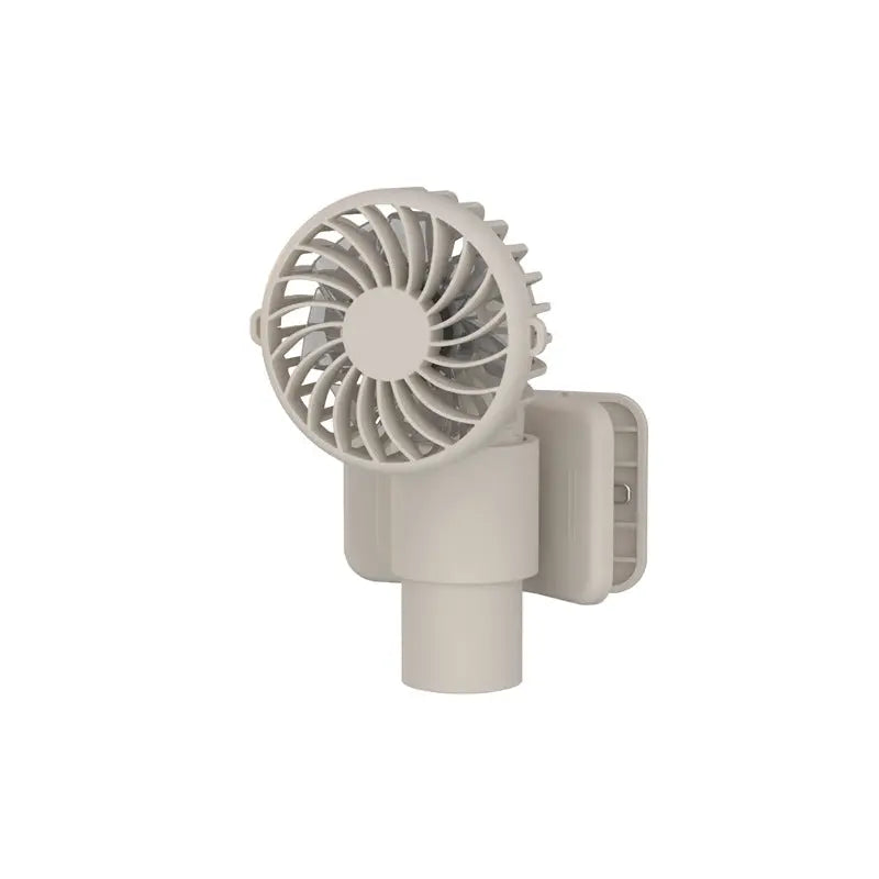 Apricot Portable Multifunctional Clip Fan DQ261 - 1000mAh Battery, 3-Speed, Quiet Cooling for Summer Wholesale Hub