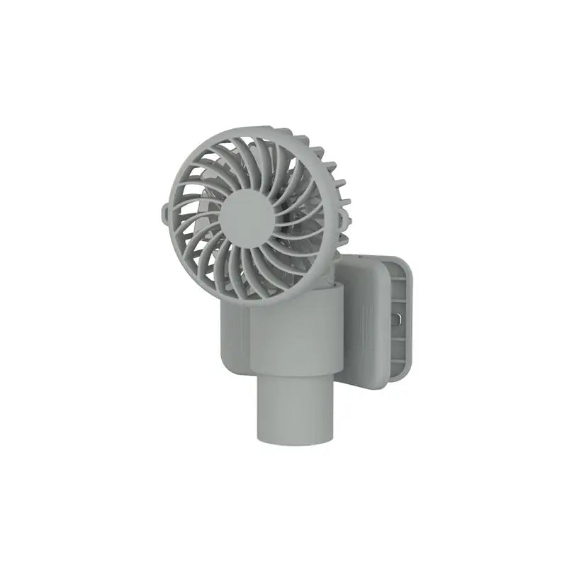 Ice Green Portable Multifunctional Clip Fan DQ261 - 1000mAh Battery, 3-Speed, Quiet Cooling for Summer Wholesale Hub