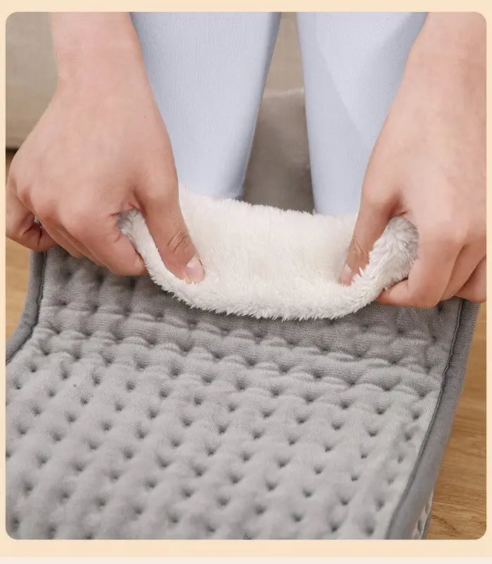 Premium Electric Foot Warmer - Fast Heating Pad with 9 Temperature Levels & 4 Timer Settings, Ultra-Soft Washable Lining for Home & Office Wholesale Hub