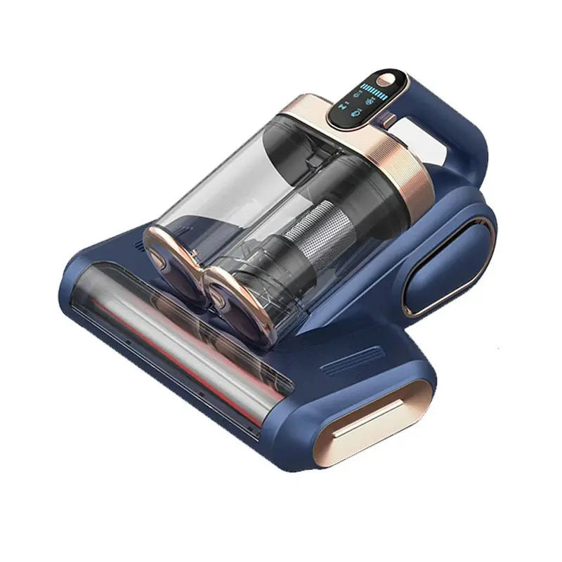 LF-LP018 Blue Cordless Mite Vacuum Cleaner with LED Display - Powerful 120W Cleaning Wholesale Hub