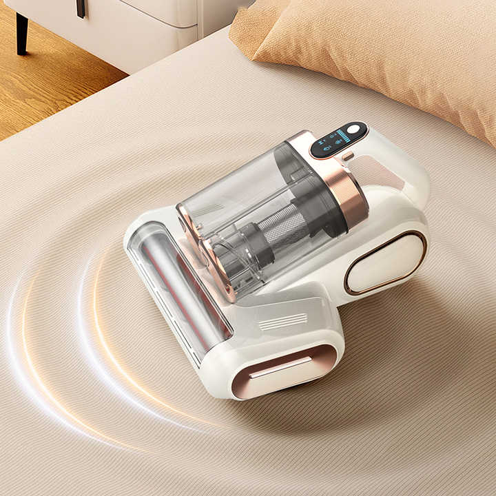 LF-LP018 Blue Cordless Mite Vacuum Cleaner with LED Display - Powerful 120W Cleaning Wholesale Hub