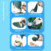 Gray 2-in-1 Portable Dog Water Bottle and Food Container - Leaf-Shaped Silicone Travel Bowl for Pets, Leak-Proof Outdoor Dispenser for Walking, Hiking and Traveling, 330ml Capacity Wholesale Hub