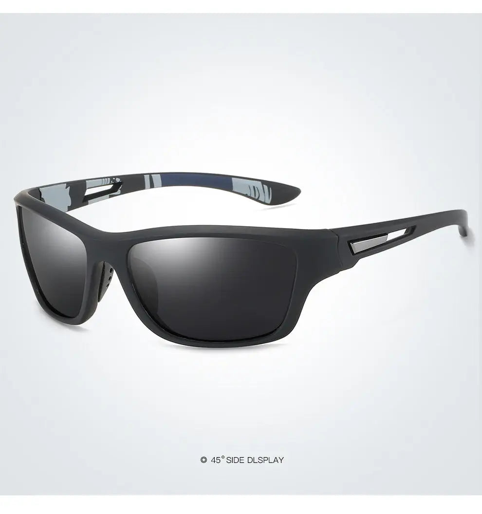 2 pcs Stylish Polarized Sports Sunglasses - UV Protection, Lightweight, Ideal for Fishing & Outdoor Activities Wholesale Hub