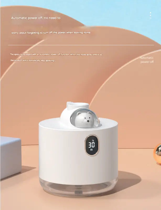 White Astronaut Humidifier with LED Night Light - Whisper Quiet for Bedroom Wholesale Hub