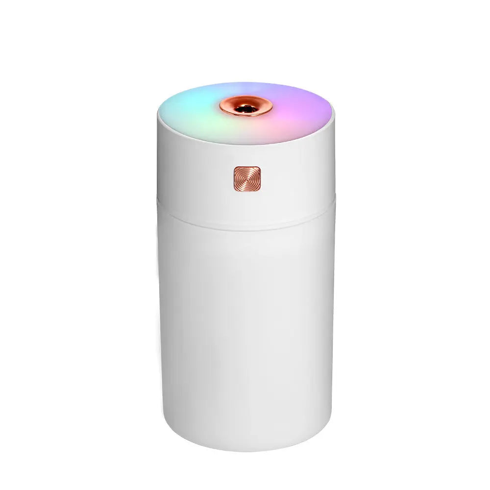 White 300ml USB Air Humidifier - Quiet Mini Humidifier for Bedroom, Office, Car Wholesale Hub