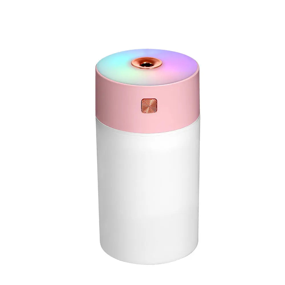 Pink 300ml USB Air Humidifier - Quiet Mini Humidifier for Bedroom, Office, Car Wholesale Hub