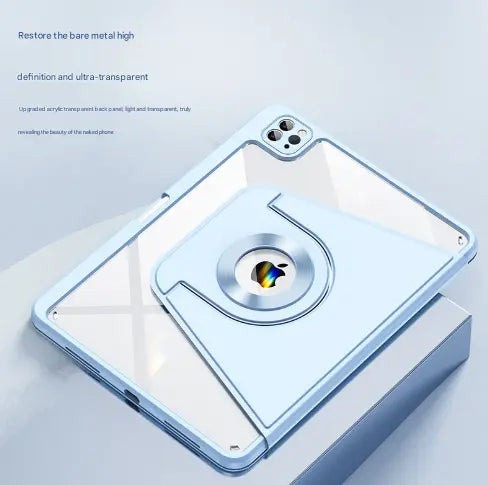 Black 360 Rotating Protective Case for iPad Air 5/4 & Pro 11 (2018-2022) with Pencil Holder Wholesale Hub