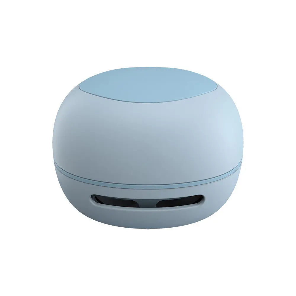 Blue Cordless Tabletop Crumb Sweeper - USB Rechargeable Mini Vacuum for Desk Wholesale Hub
