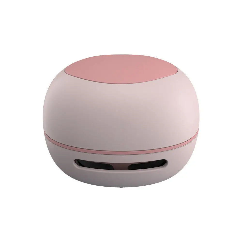 Pink Cordless Tabletop Crumb Sweeper - USB Rechargeable Mini Vacuum for Desk Wholesale Hub
