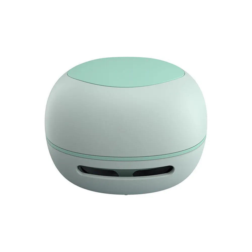 Green Cordless Tabletop Crumb Sweeper - USB Rechargeable Mini Vacuum for Desk Wholesale Hub