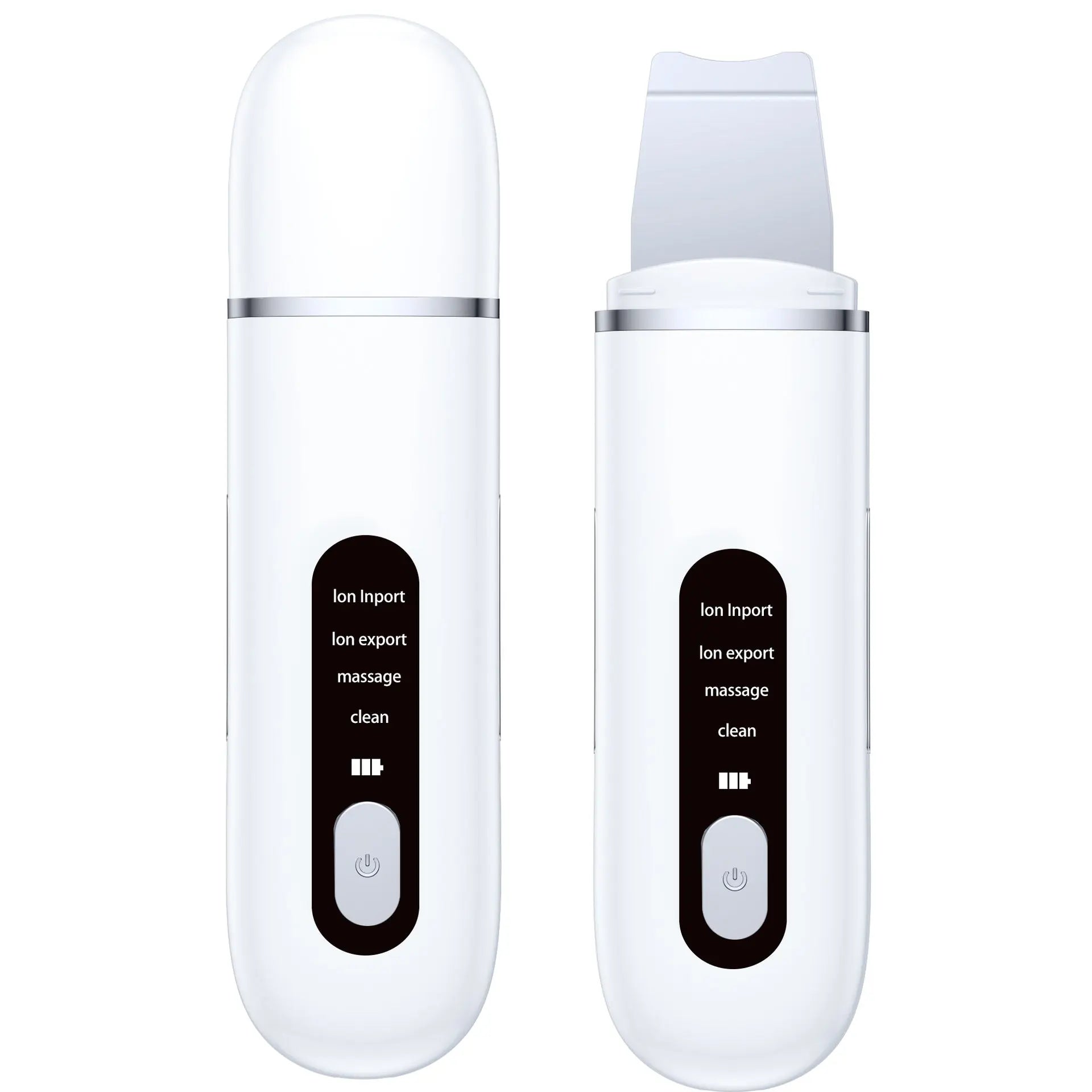 Rechargeable Ultrasonic Facial Spatula - Deep Pore Cleanser & Exfoliator Wholesale Hub