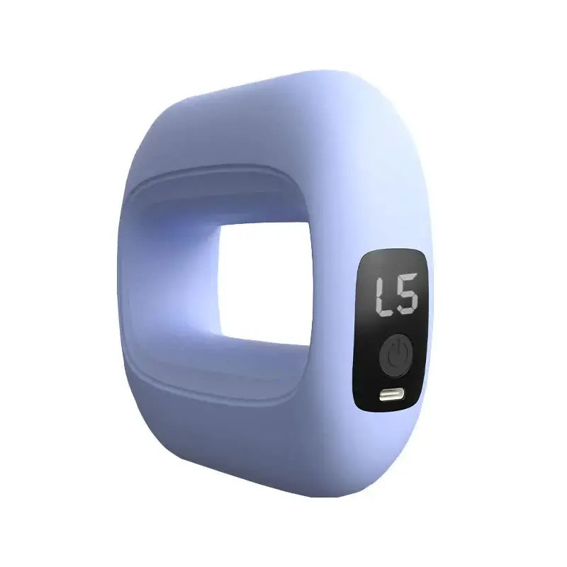 Portable Electric Muscle Relaxation Ring Massager - with Digital Display Purple Wholesale Hub