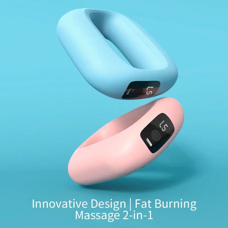 Portable Electric Muscle Relaxation Ring Massager - with Digital Display Purple Wholesale Hub