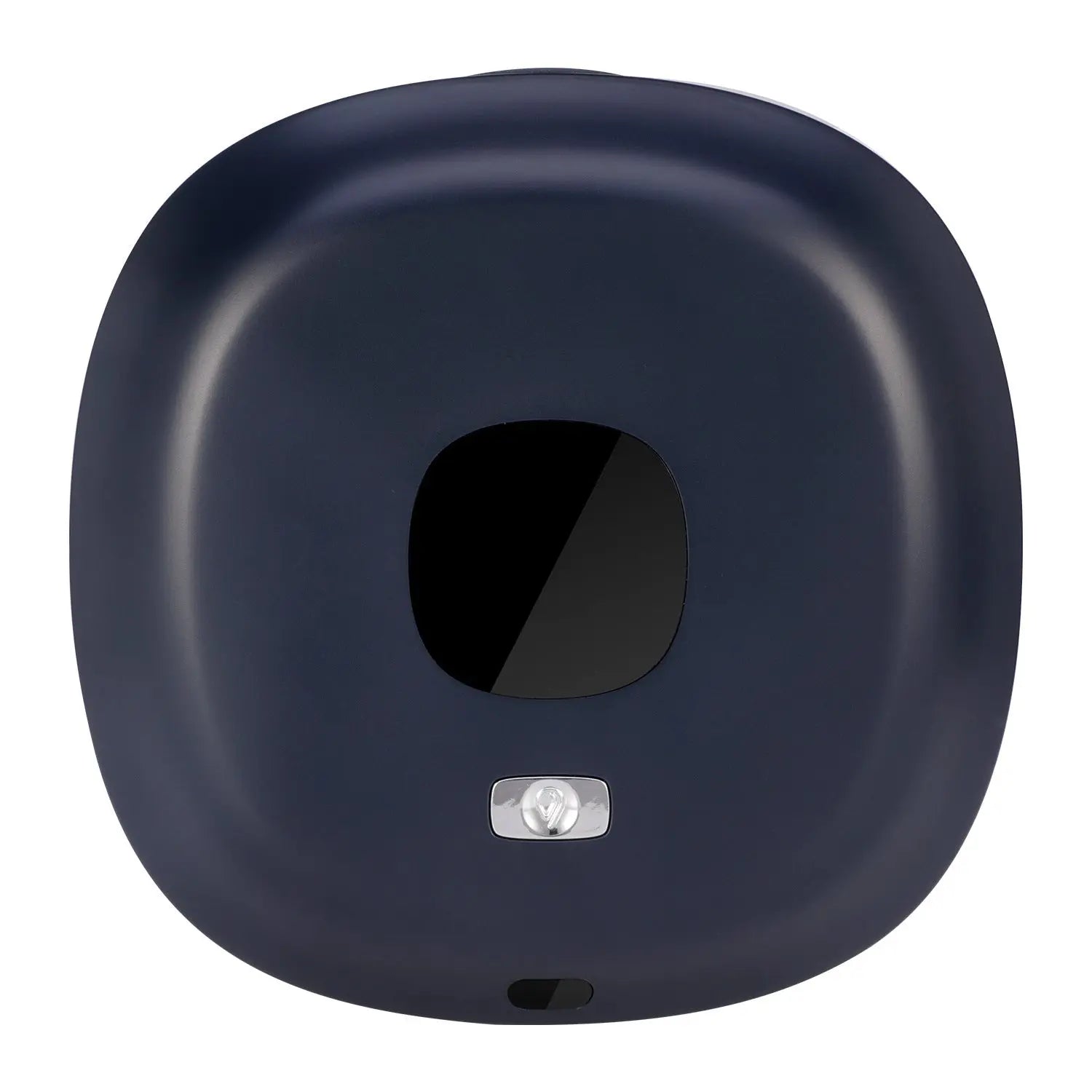 Dark Blue Wall-Mounted No-Drill Automatic Foam Soap Dispenser - Infrared Sensor for Bathroom, 145x145x48mm Wholesale Hub