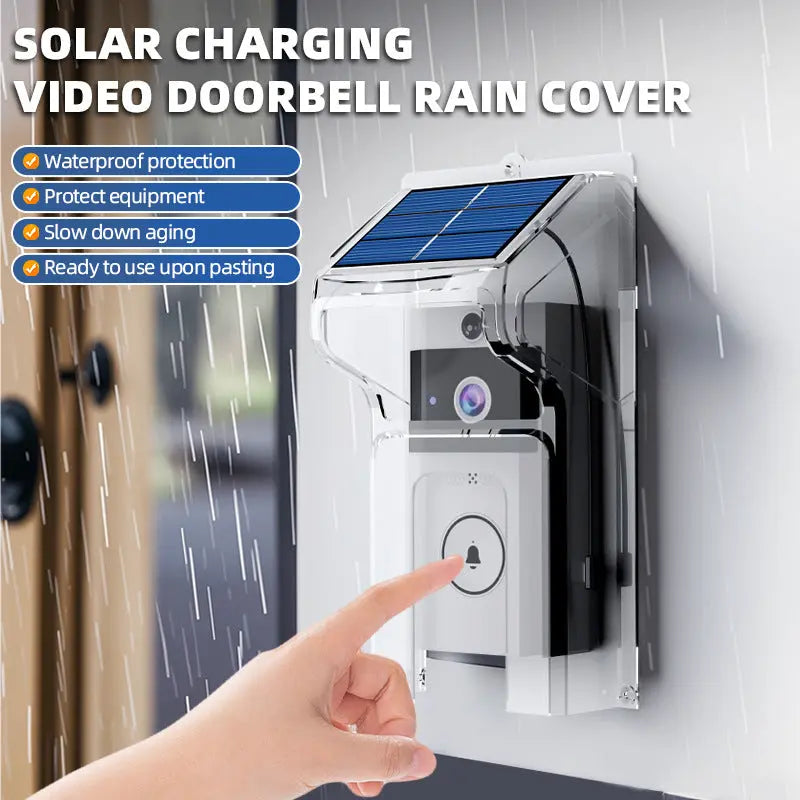 Transparent Rain Cover + Doorbell Combination HD Wireless Video Doorbell with Long-Lasting Battery Wholesale Hub