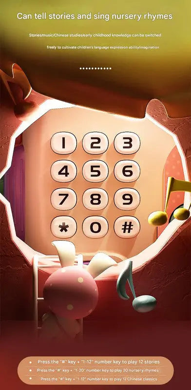 Interactive Kids' Piggy Bank Safe with Music, Stories & Password Lock(Pink) Wholesale Hub