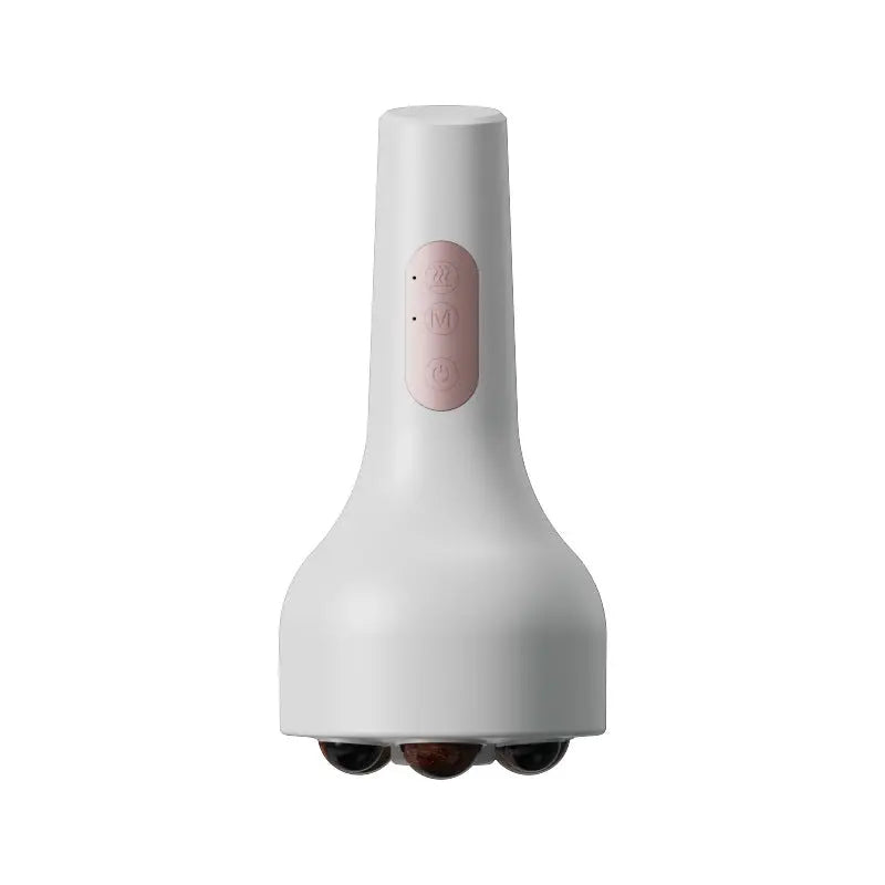 Rechargeable Smokeless Moxibustion & Massage Device with Hot Compress & Red Light Therapy(white) Wholesale Hub