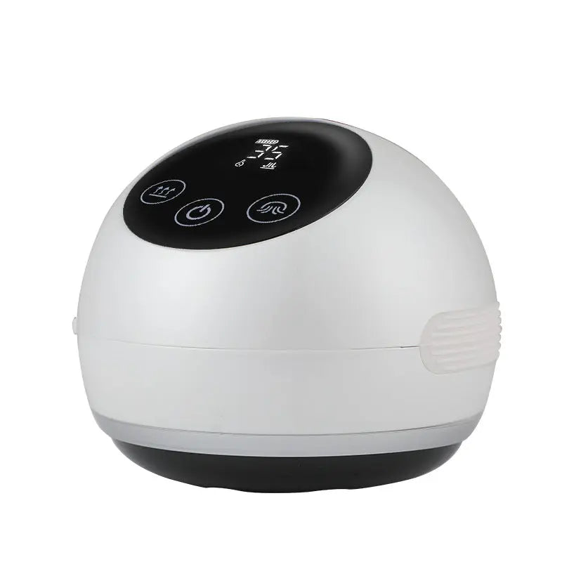 Smart Electric Cupping & Gua Sha Massager with Red Light Therapy & Magnetic Stones - 5 Levels, Rechargeable(white) Wholesale Hub