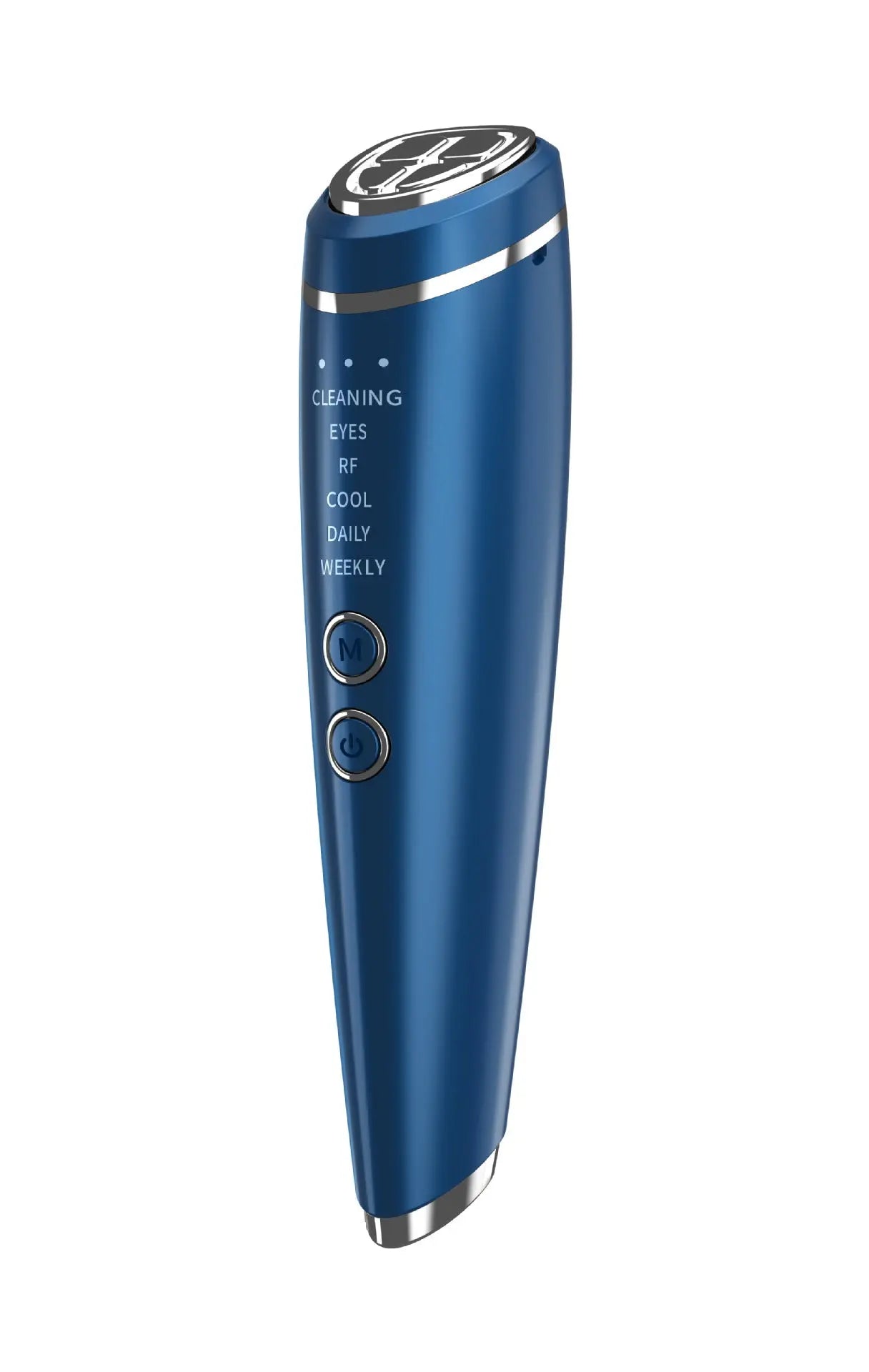 Multi-Function Facial Beauty Device - 6 Modes, 3 Intensity Levels, LED Therapy & Magnetic Charging(blue) Wholesale Hub
