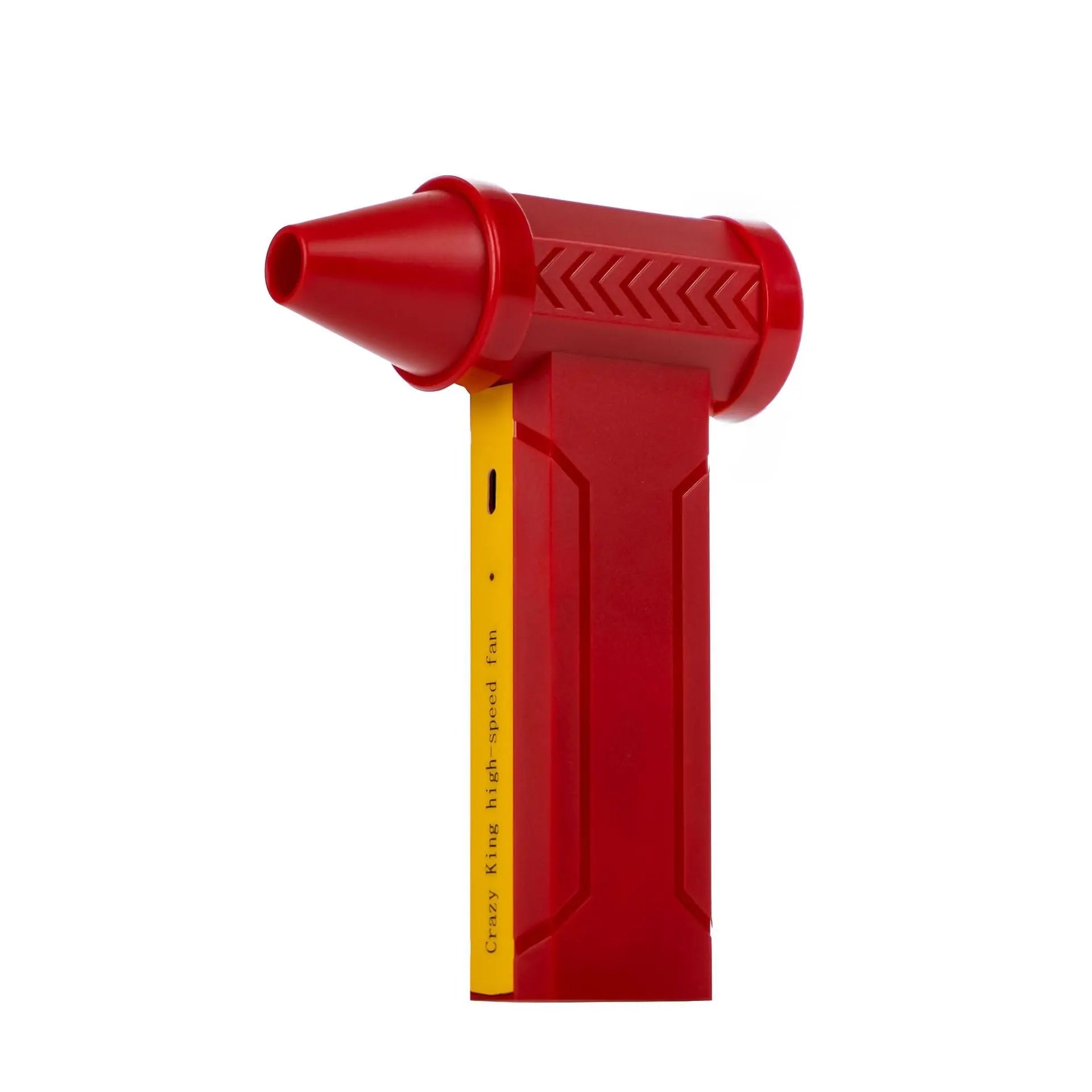 Portable Jet Fan - 200W Powerful Handheld Air Duster & Blower (Red) Wholesale Hub