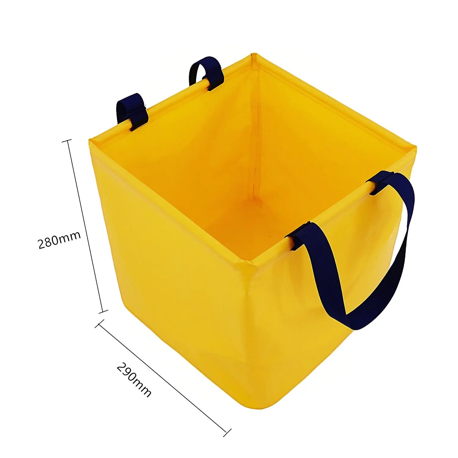 Green 25L Collapsible Bucket - Heavy-Duty PVC Waterproof Folding Pail for Fishing, Camping & Car Washing Wholesale Hub