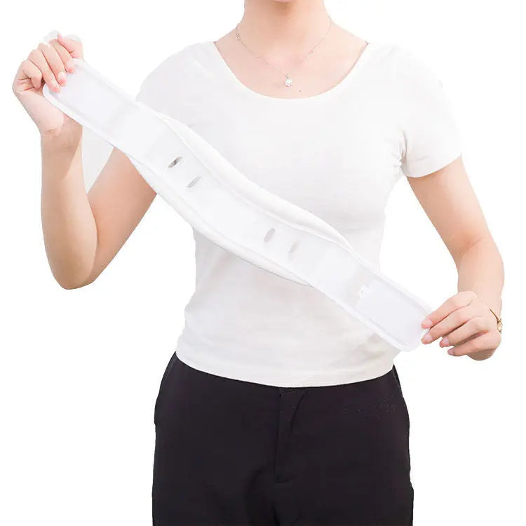 Size L White Adjustable Cervical Collar Neck Brace - Breathable Support for Pain Relief & Posture Wholesale Hub