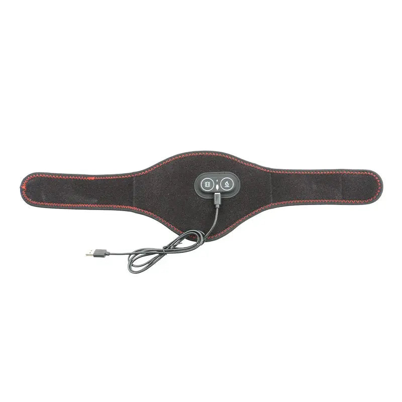 Black Heated Vibrating Neck Wrap - USB Powered Massager for Soothing Pain Relief with 3 Heat & 3 Vibration Modes Wholesale Hub