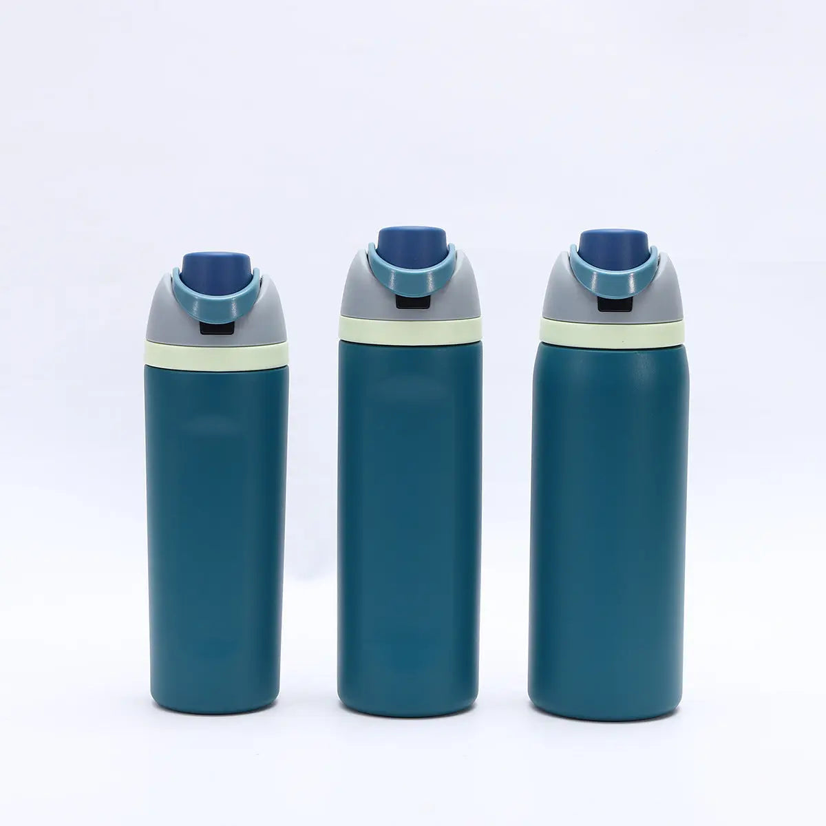 Blue 32oz 304 Stainless Steel Insulated Water Bottle - Dual-Drink Pop-Up Lid Wholesale Hub