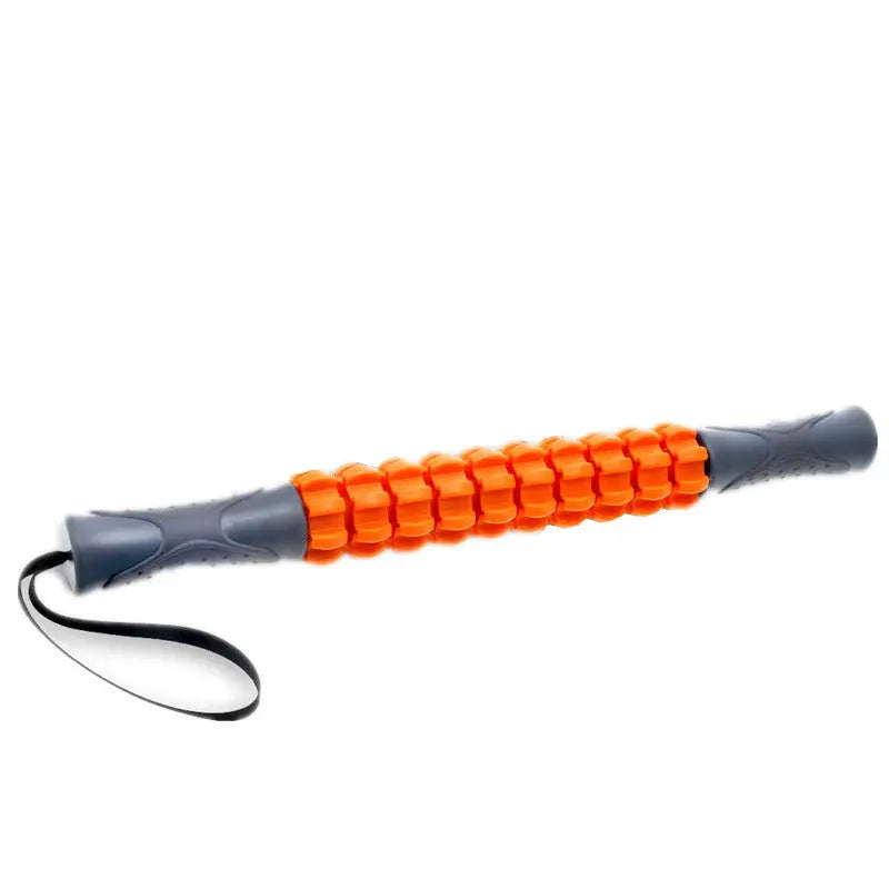 Orange Deep Tissue Massage Roller Stick for Muscle Soreness & Recovery - Portable Fascia Release Tool Wholesale Hub