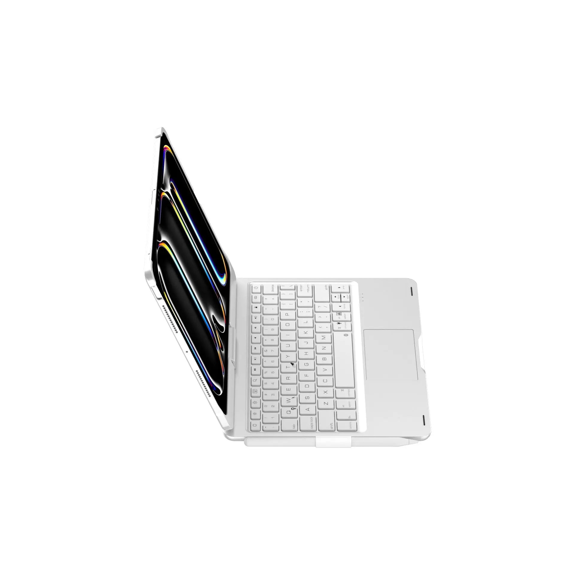 Black Magic Keyboard Case for ipad Air6/Air7 11-inch, Bluetooth Keyboard with RGB Backlight & Precision Trackpad Wholesale Hub