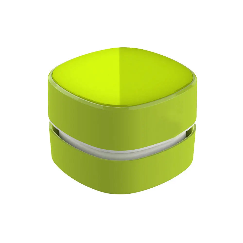 Green Rechargeable Cordless Mini Desktop Vacuum - Portable Handheld Cleaner for Desk, Keyboard, Crumb & Dust Wholesale Hub