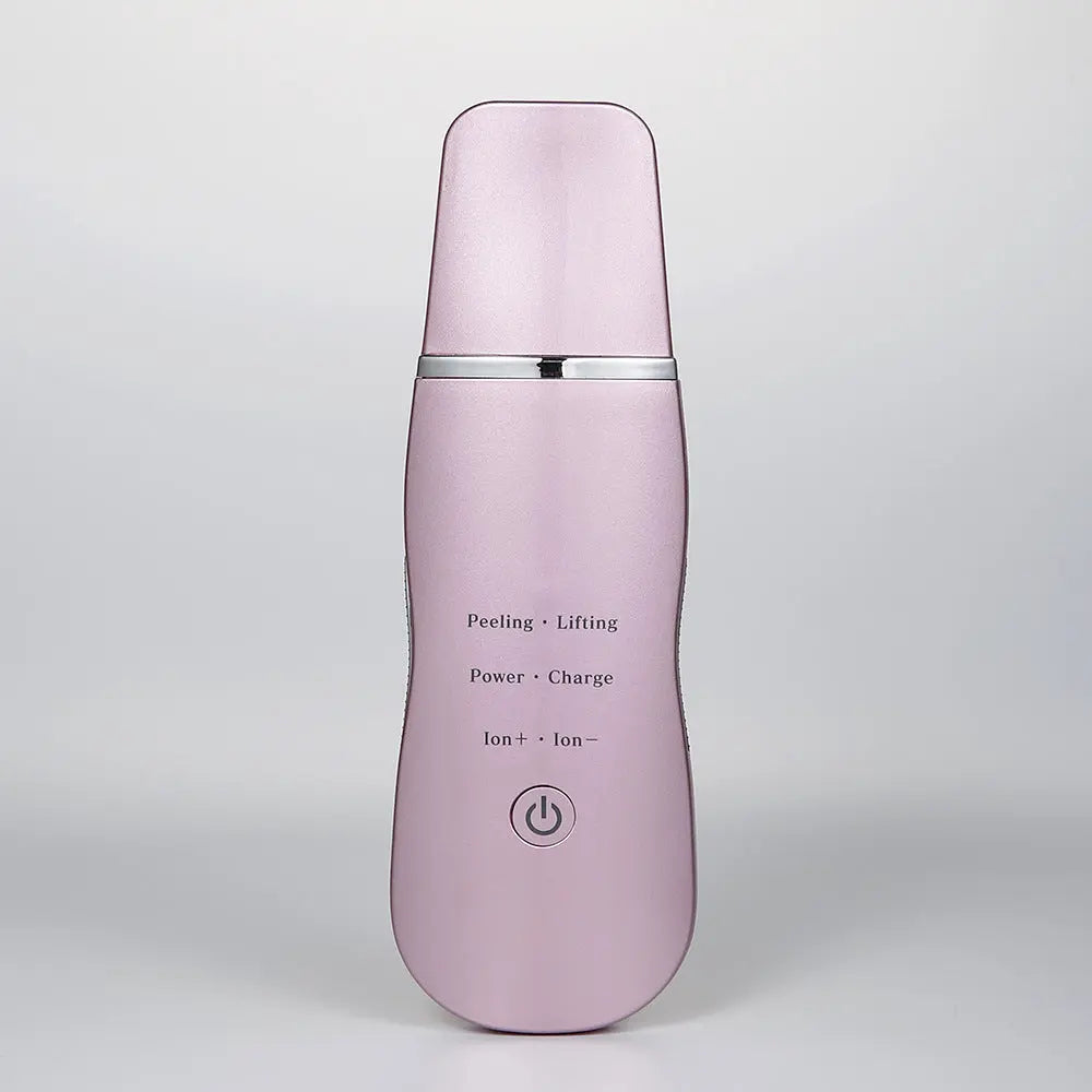 Ultrasonic Skin Scrubber - Deep Cleansing, Peeling, Lifting & Ion Infusion Facial Spatula(purple) Wholesale Hub