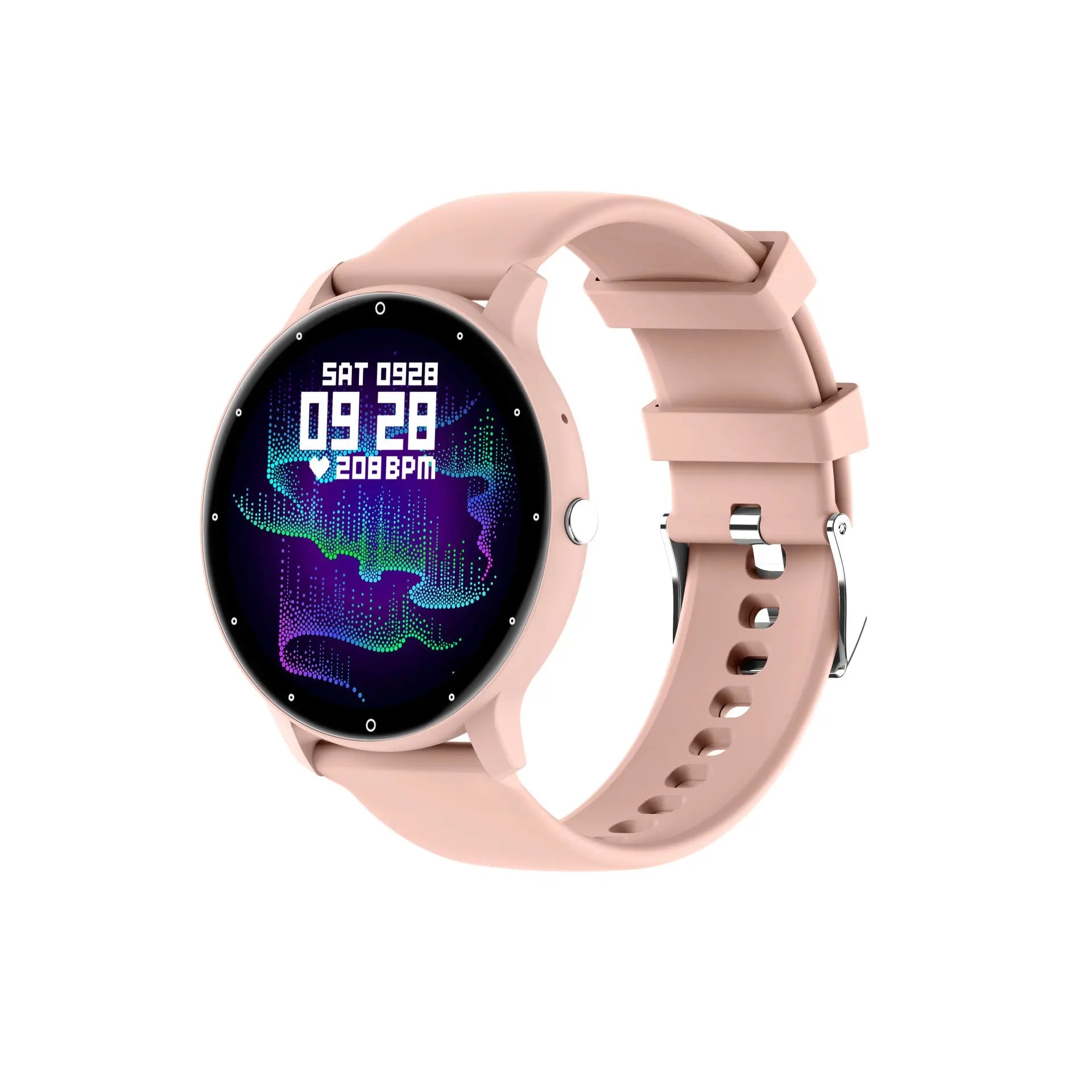 Feature-Rich Smartwatch: 1.28 HD Display Bluetooth Calling Extensive Sports Tracking (pink)" Wholesale Hub