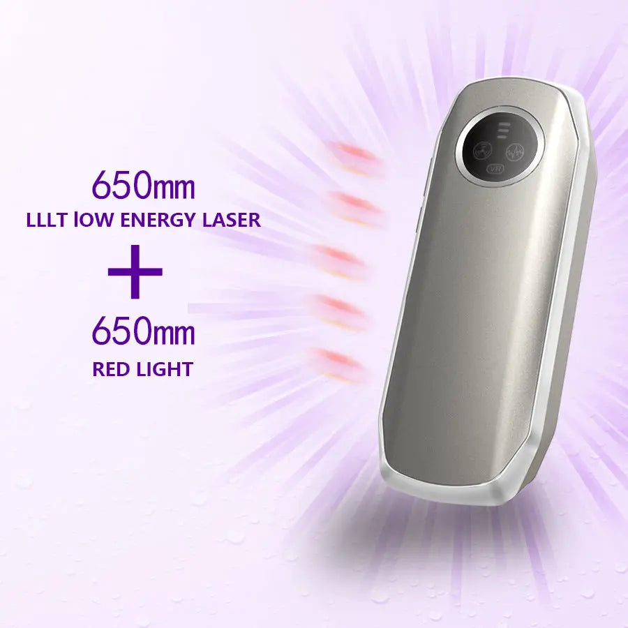 Advanced 4-in-1 Hair Growth Comb with LLLT, RF, EMS & Vibration Massage(White) Wholesale Hub