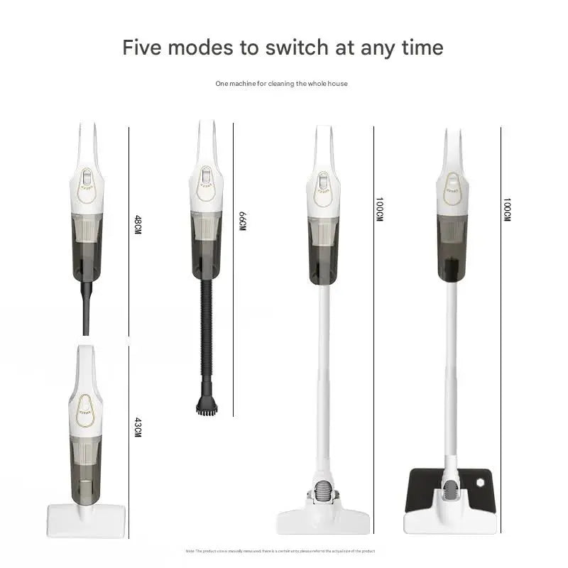 Cordless 2-in-1 Handheld & Stick Vacuum Cleaner with Detachable Water Tank & Dust Mite Remover(black) Wholesale Hub