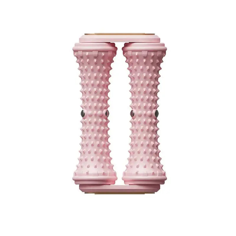Pink Dual Foot Massager Roller - Therapeutic Deep Tissue Tool for Plantar Fasciitis, Arch Pain Relief & Muscle Relaxation Wholesale Hub