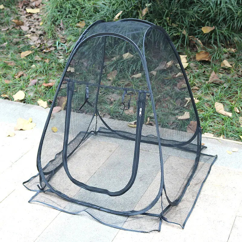 Portable Outdoor Mosquito Net Tent - Pop-Up Breathable Mesh Shelter for Camping & Patios Wholesale Hub