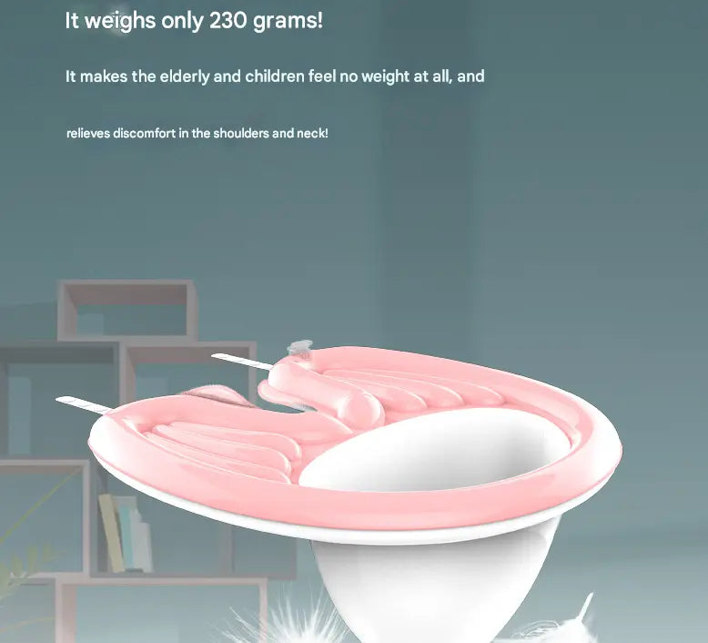 Pink Inflatable Hair Washing Basin with Drain Tube and Pump for Seniors Bedridden and Pregnant Women - Portable Home Shampoo Basin for Easy Hair Care Wholesale Hub