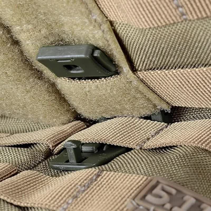 10 Pack Black MOLLE Clip Tactical Strap-Management Tool - Ultralight Portable Backpack Buckle for Tactical Outdoor Gear Attachment Wholesale Hub