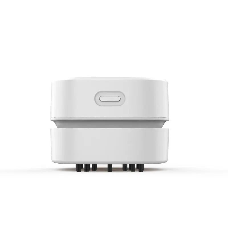 White Portable Handheld Cordless Mini Desktop Vacuum Cleaner - Powerful 10KPA Suction, Efficient Dust & Debris Collection for Home, Office, and Student Use Wholesale Hub